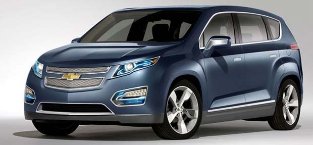 Chevrolet Volt MPV5 GM Reveals Chevrolet Volt MPV5 Electric Concept