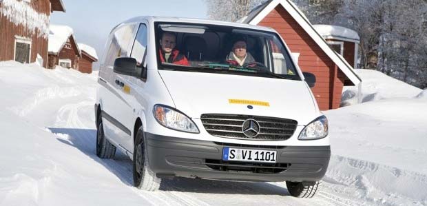 Mercedes Vito Electric Electric Mercedes Vito Passes Cold Weather Endurance Test