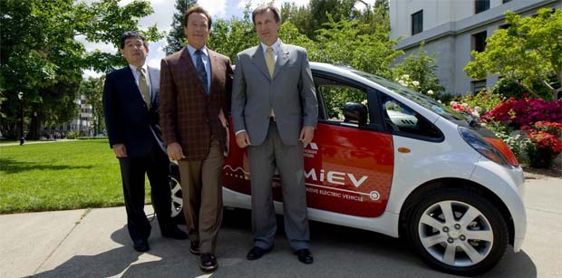 i MiEV california Mitsubishi Loans i MiEVs to California for Evaluation