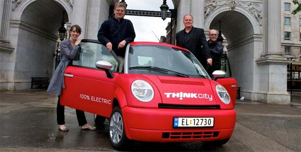 BBC Think EV BBC Drives Through Europe with THINK City EV