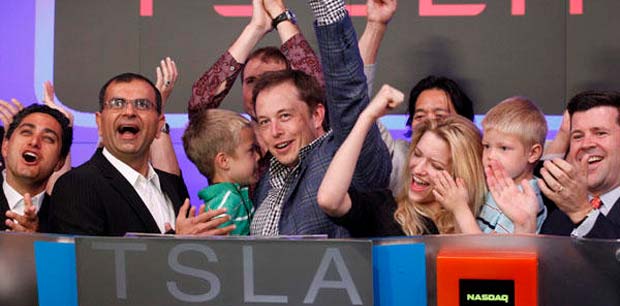 Tesla Motors IPO Tesla Shares Soar 40 Percent in IPO