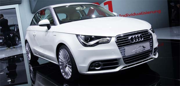 Audi A1 E tron Audi Begins A1 E Tron Test in Munich