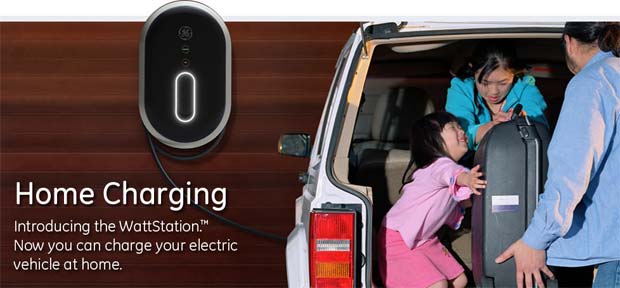 WattStation Home GE Introduces Residential WattStation Charger