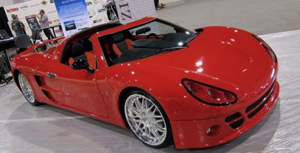 INIZIO INIZIO Electric SuperCar Unveiled at 2010 SEMA