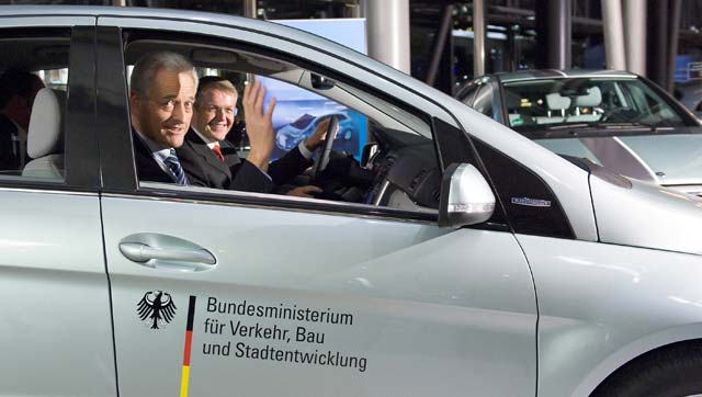 B Class F CELL Mercedes Benz B Class F CELL Presented to German Federal Ministry of Transport
