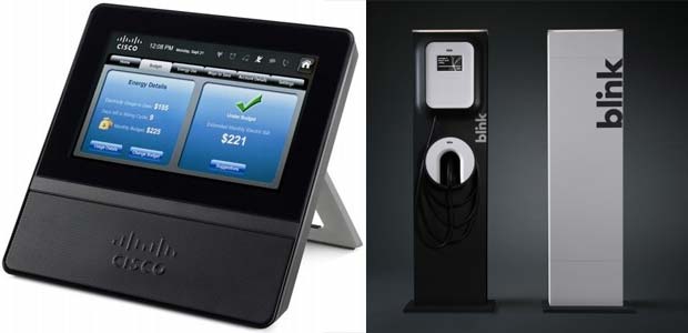 Blink 1s Cisco Partners with ECOtality to Integrate Blink Electric Car Chargers