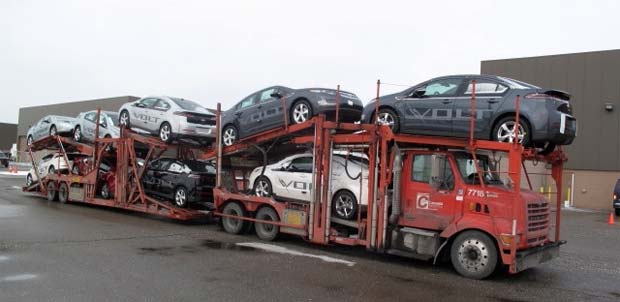 Chevrolet Volt Demo Chevrolet Volt Demo Vehicles Begin Arriving at Dealerships