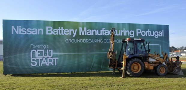 Nissan Portugal Nissan Begins Construction of Portuguese Battery Plant
