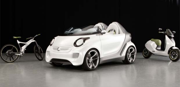 Smart Forspeed Smart Forspeed Electric Roadster: 2011 Geneva Motor Show