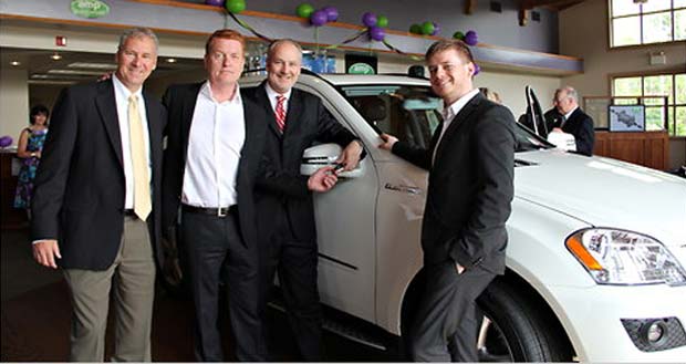 AMP Electric Mercedes M s AMP Delivers First Electric Mercedes Benz ML 350 to Northern Lights Energy