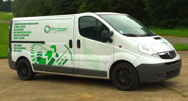Protean Electric Protean Electric Demonstrates In Wheel Motor