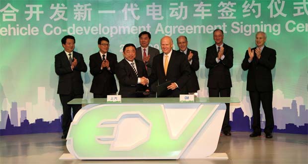 SAIC GM GM, SAIC to Co develop Electric Cars in China