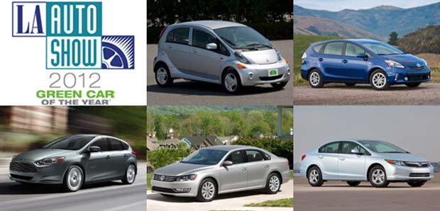 2012 Green Car of the Year Two Electric Cars Among the 2012 Green Car of the Year Finalists