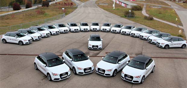 A1 e tron trial Audi Starts A1 e tron Trial in Munich