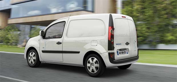 Kangoo ZE Over 15,000 Kangoo Van Z.E. Ordered in France