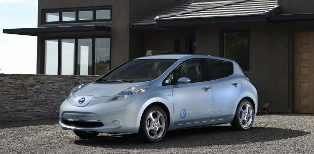 Leaf Smart Home GE, Nissan Team Up to Boost Electric Car Adoption