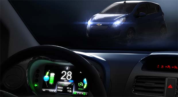 Spark EV GM to Produce Chevrolet Spark EV All Electric Car