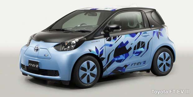 Toyota FT EV III Toyota Reveals Concept Cars for Tokyo Motor Show