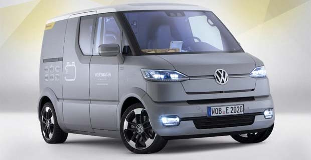 Volkswagen et Volkswagen Unveils eT! Electric Delivery Van Research Vehicle