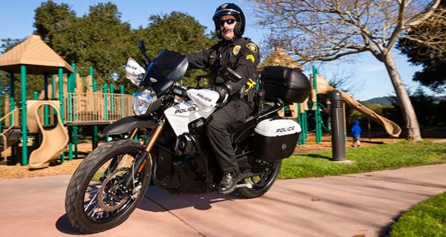 zero motorcycles police