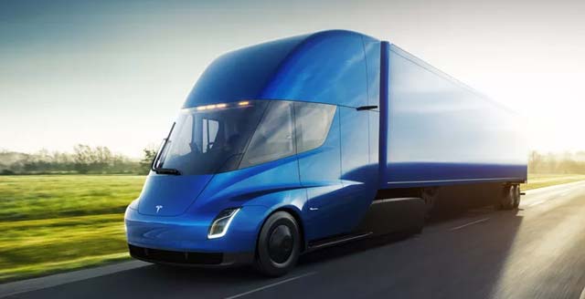 Elon Musk Unveils Tesla Semi Truck Videos E Hike