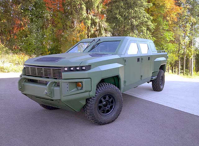 GM Defense showcases “Next Gen” electrified tactical vehicle at AUSA 2024