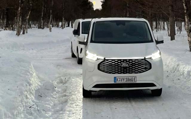 Ford Pro EVs Drive Further in the Cold with Unique Heat Pump Tech