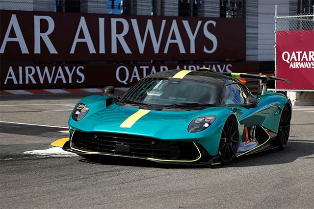 Aston Martin Valhalla makes global dynamic debut ahead of Monaco Grand Prix