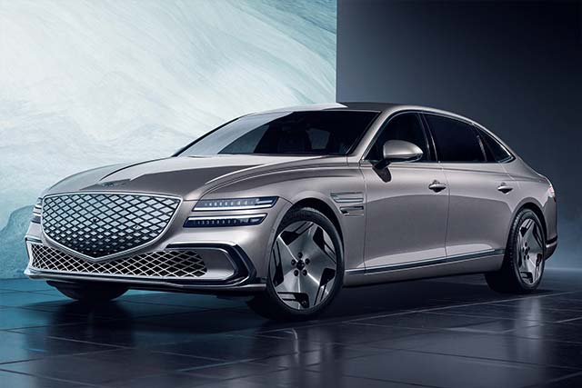 Genesis debuts upgraded Electrified G80 for European market