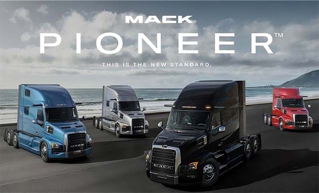 Mack Trucks To Offer Electric Version Of Pioneer Class 8 Truck In 2026