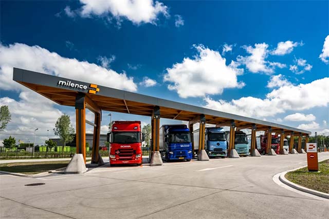 Milence expands Dutch network with a new charging hub in Zwolle