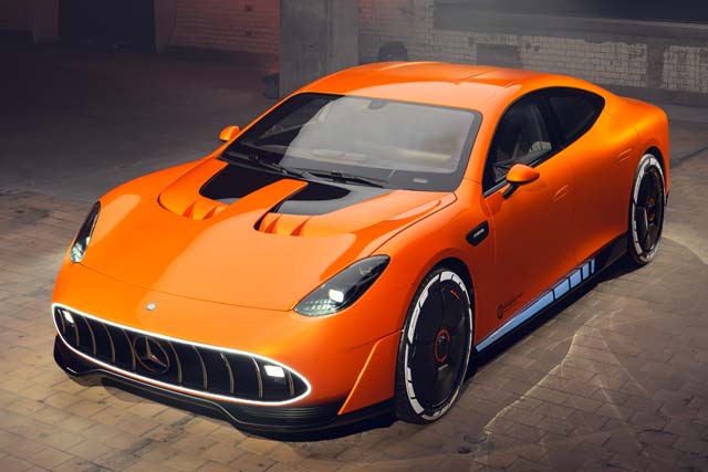 1,341 hp CONCEPT AMG GT XX previews upcoming Mercedes-AMG electric hypercar