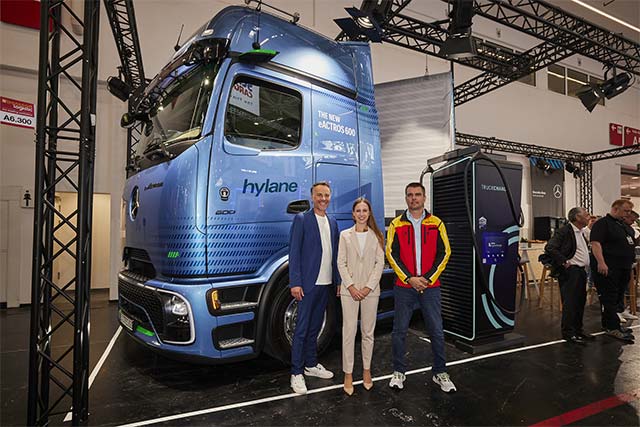 DHL obtains 30 Mercedes-Benz eActros 600 through commercial vehicle rental provider hylane