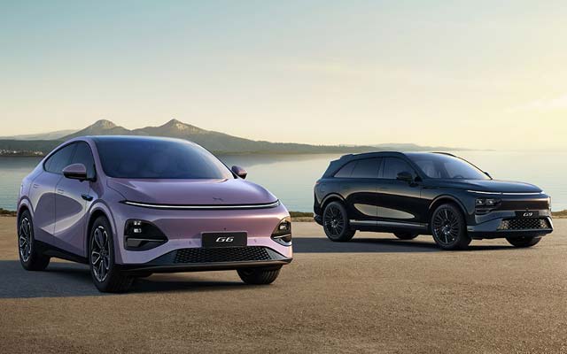 XPENG introduces G6 and G9 electric SUVs for Europe